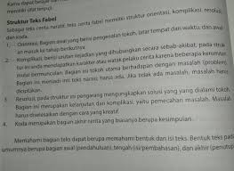 Tuliskan struktur teks ulasan dan jelaskan. Sebutkan Struktur Teks Laporan Hasil Observasi Berbagai Struktur
