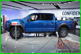 But he wasted no time modding it! 1980 Ford F 150 2017 Ford F 150 Raptor Crew Cab Lightning Blue 17