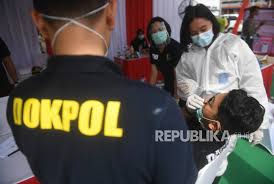 Rapid Test Antigen Di Rest Area Km 19 Tol Jakarta Cikampek Republika Online