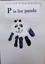 Resultado De Imagen De Panda Crafts Maos De Criancas Pintura Com As Maos Digitais De Maos