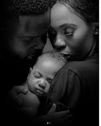 Photos: Yomi Casual and wife dedicate their beautiful daughter