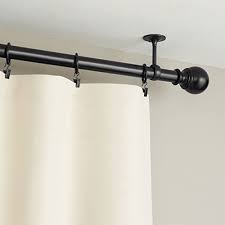 Maybe you would like to learn more about one of these? Amazon Basics Curtain Rod Ceiling Mount Bracket Set Of 2 Black Pricepulse