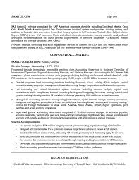 Senior Accounting Professional Resume Example Resume Summary Examples Accountant Resume Resume Summary