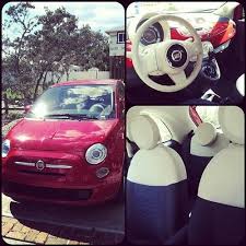 Nice Two Toned Interior Fiat 500 Fiat Cars Fiat