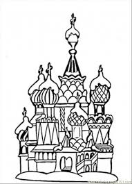 Free printable coloring pages for kids! Coloring Pages Center Of Moscow Countries Gt Russia Free Castle Coloring Page Christmas Coloring Pages Coloring Pages