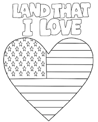 51.14 kb click the download button to find out the full image of heart flag coloring page free, and download it in your computer. A Patriotic Coloring Page
