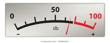 Image result for images sound decibels