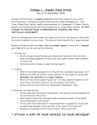This tribunal is none other than the critique this essay is a critique of two topics that i have selected from the student workbook. Literary Critique Example Essay Homework Directory