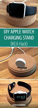 Diy Apple Watch Charging Stand Ikea Hack Apple Watch Charging Stand Apple Watch Charging Apple Watch Charger