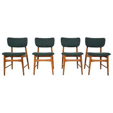 Arden grey/espresso dining room set with square table. Set Of 4 Oak Dining Room Chairs Attributed To Bovenkamp The Netherlands 1960s For Sale At 1stdibs