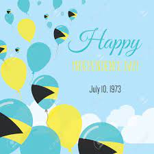 Maybe you would like to learn more about one of these? Independence Day Flat Greeting Card Bahamas Independence Day Royalty Free Cliparts Vectors And Stock Illustration Image 93609599