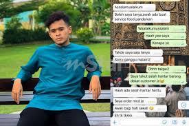 Bagi Hati Jadi Makan Hati Kena Ayat Dengan Pelanggan Abang Foodpanda Dedah Perbualan Penuh Ramai Terkejut Pengakhirannya Viral Mstar