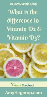 What Is The Difference In Vitamin D2 And Vitamin D3 Vitamin D2 Vitamins Health