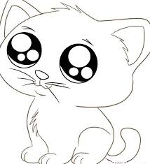 Click any coloring page to see a larger version and download it. Online Coloring Pages Cat Coloring Eyed Cat Animals