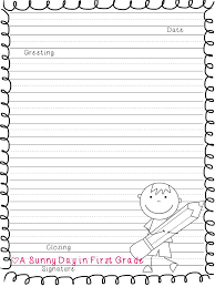 This writing prompt helps students focus on specific detail writing while expanding their vocabulary—two important components of creative writing. Printable Friendly Letter Template