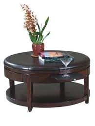B fsobeiialeo storage ottoman with tray, linen ottoman coffee table folding long shoes bench footstool, dark grey 30x15.74. Round Cocktail Ottoman With Casters Pull Out Trays For Drinks And Drawer For Storage 4 Round Wood Cocktail Table Round Wood Coffee Table Leather Coffee Table