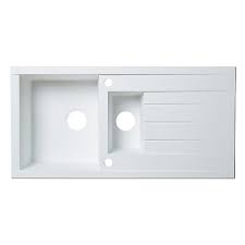 Check spelling or type a new query. Cooke Lewis Ising White Resin 1 5 Bowl Sink Drainer Diy At B Q