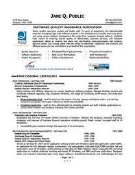 Quality manager resume samples with headline, objective statement, description and skills examples. Qa Supervisor Resume Sample