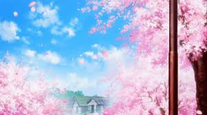 Scenery background animation background background pictures art anime anime artwork fantasy landscape landscape art. Anime Sakura Tree Gifs Tenor
