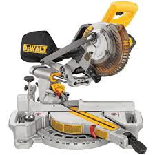 Dewalt 20 Volt Max Lithium Ion Cordless 7 1 4 In Miter Saw With Battery 4ah And Charger Sliding Compound Miter Saw Sliding Mitre Saw Compound Mitre Saw