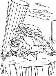 This movie is based on the legendary greek mythology hero heracles (known in the movie by his roman name, hercules), the son of zeus, in greek mythology. Hercules Coloring Pages Disney Coloring Home