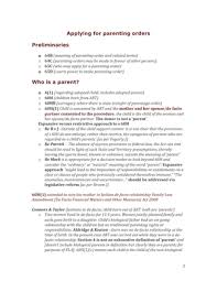 Becoming a parent enters you into a completely new and sometimes overwhelming world. Parenting Order Framework Blb3136 Family Law Vu Studocu