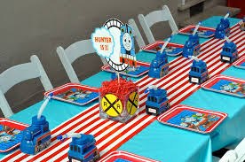 Themed Thomas The Train Birthday Party Ideas For Toddlers Thomas The Train Cherry On Top Parties Thomas Birthday Parties Thomas The Train Birthday Party Trains Birthday Party