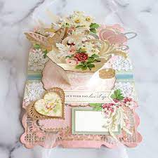 These extensive kits include everything you need to create striking designs that will communicate your message perfectly. Anna Griffin Inc On Instagram Our Tea Cup Pop Up Card Making Kit Is A Delight To Make And Send Get Your Anna Griffin Inc Anna Griffin Cards Card Making Kits