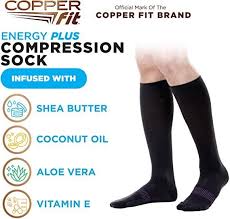 Copper Fit Energy Plus Socks Hydrating Compression Socks Copper Fit Compression Socks Compression