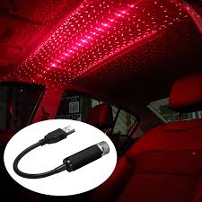 If you are able to use a small stepladder to reach your the soothing glow from the stars can help those children who are afraid of the dark actually go to sleep with their light off as they act like a night light. Car Usb Star Ceiling Light Sky Projection Lamps Romantic Atmosphere Night Light Home Garden Night Lights