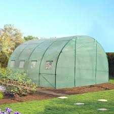 Serre Tunnel De Jardin 12m Bache Verte Pas Cher Id Market