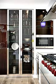 Produce Storage One Side Glass Cabinets Display Kitchen Display Cabinet Kitchen Display