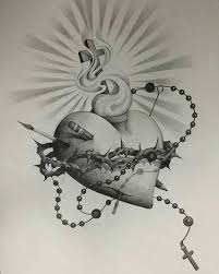 Esta imagen combina al hoy en día se utilizan imágenes similares en tatuajes y otras aplicaciones prácticas que expresan la continua devoción al sagrado corazón de jesús en el. 50 Tatuagens De Jesus Cristo Braco Costas Barriga Perna Coxa Tatuaje De Cristo Tatuaje Sagrado Corazon Tatuaje De Jesus