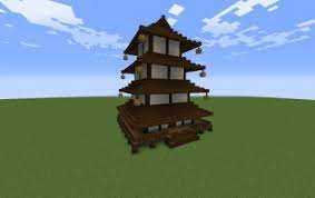 To make you familiar with the architecture so you can build it with ease! Asian 4 Storey Pagoda New Version Asian House Minecraft Temple Minecraft Japanese House