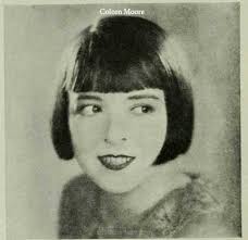 Colleen Moore gets a daring boyish bob in 1929