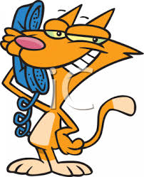 The best selection of royalty free talking animals vector art, graphics and stock illustrations. Cartoon Clipart Picture Of A Cat Talking On A Phone Animalclipart Net