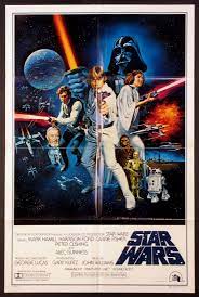 Star Wars 1977 Original One Sheet Size 27x41 Movie Poster Star Wars Movies Posters Star Wars Film Movie Posters Vintage