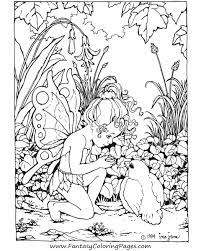 Detailed Fairy Coloring Pages For Adults Kleurplaten Kleurboek Mandala Kleurplaten