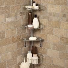 Zenith E2120bc Tub And Shower Tension Pole Caddy Satin Nickel Shower Rack Shower Tub Shower Pole