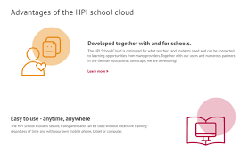 Das open source projekt wird vom @bmbf_bund. Hpi Schul Cloud Wsa