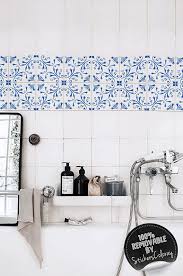 Turkische Ornamente Aufkleber Portugiesisch Packung Zu 24 Etsy Tile Decals Adhesive Tiles Wall Decals