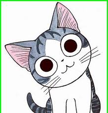 Kucing yang sedang berteduh di bawah payung ini sepertinya kucing persia ya. Gambar Mewarna Kucing Comel Salinayangpunya