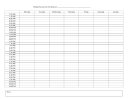 47 Printable Daily Planner Templates Free In Word Excel Pdf