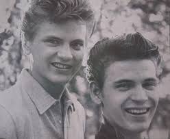 The Everly Brothers photographed by Bob Kornheiser (c. 1958)
