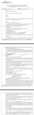 Toán, ngữ văn và tiếng anh. Ä'ap An Ä'á» Thi Mon Lá»ch Sá»­ Tuyá»n Sinh Lá»p 10 Vao Thpt Tp Ha Ná»i NÄm 2020 Thá»i Ä'áº¡i