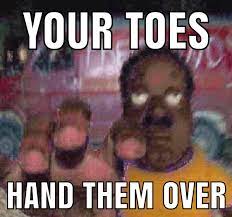 Your Toes Hand Them Over By Ericsonic18 On Deviantart