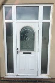 We pride ourselves on quality at value doors which is why when it comes to manufacturing our upvc front doors we only use the best materials. White Upvc Door Before Resized The Restoration Group