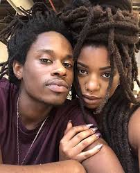 we love Love...and LOCS! . . . #rp @nothingnessinadressYesterday officially  made 5 years with my husby wusby lovesby & its still hot like the first  day! Love you with all my existence.
