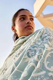 Buy Dusala India Soft Fine Wool Silk With Zari Scarves & Stoles