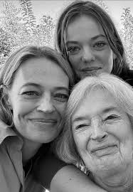 I just discovered the other day that at the beginning of Star Trek Nemesis,  that Wesley is sitting next to his mother at the table during Riker and  Deanna's wedding dinner.... |